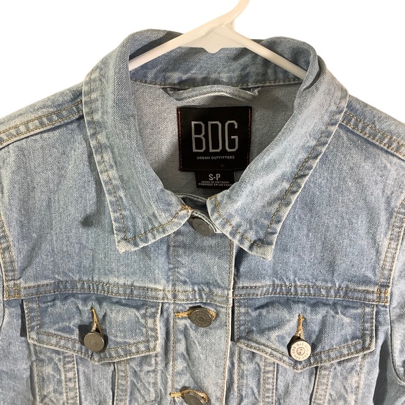 BDG Urban Outfitters Denim Jacket Button Front - Picture 3 of 7